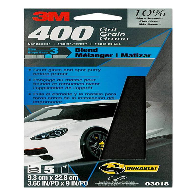 3m Autobody Shop Sandpaper 400 grit